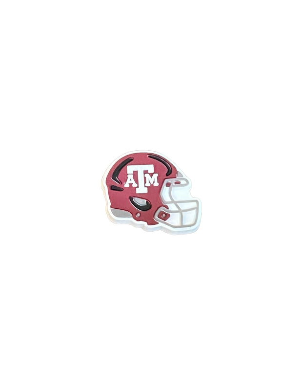 Texas A&M Helmet Shoe Charm