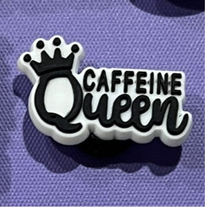 Caffeine Queen Coffee Food Charm