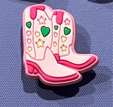 Pink Boots Country Charm