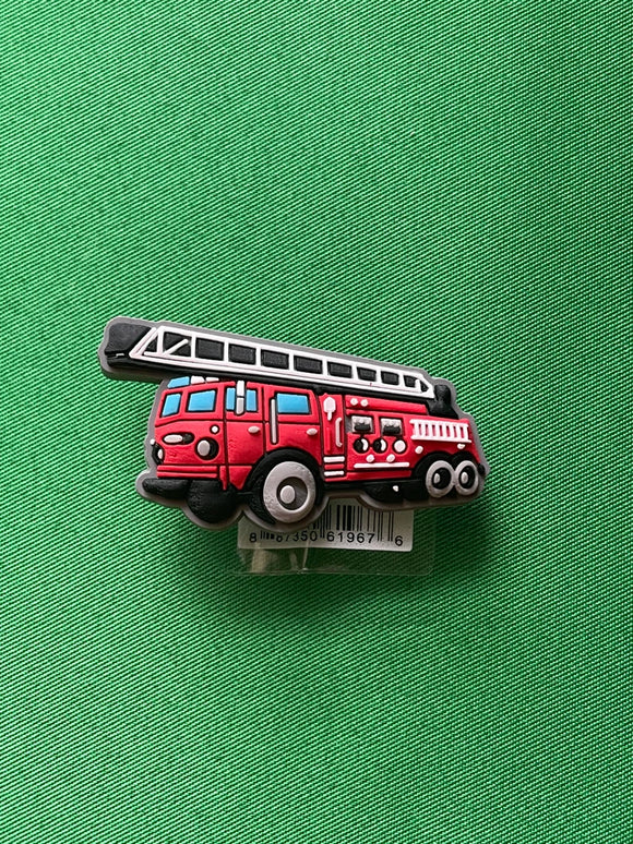 Firetruck Charm with tag