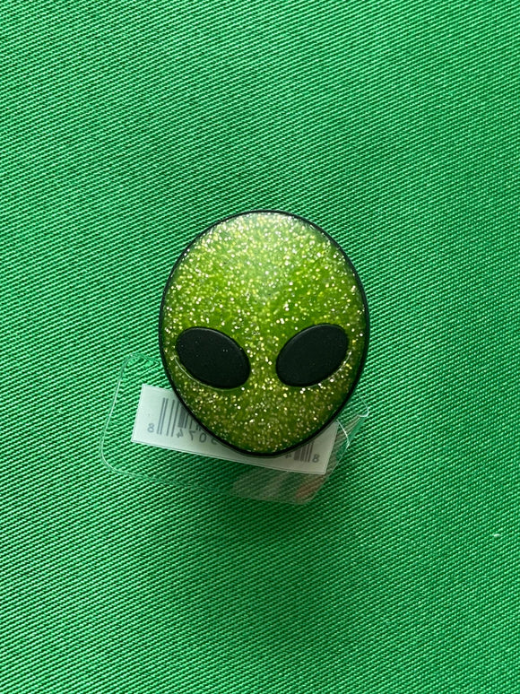 Alien Head Charm with tag