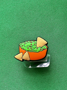 Guacamole & Chip Food Charm with tag