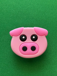 Pig Head Farm Animal Charm