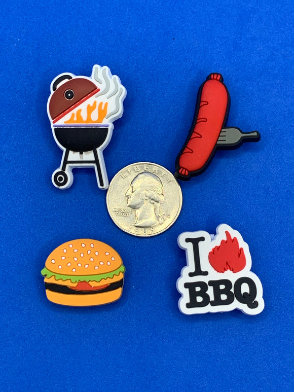 BBQ Theme Charm Set