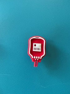 Nurse medical blood bag Charm