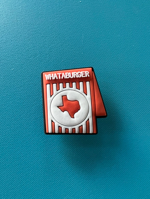 Burger Tent Fast Food Charm