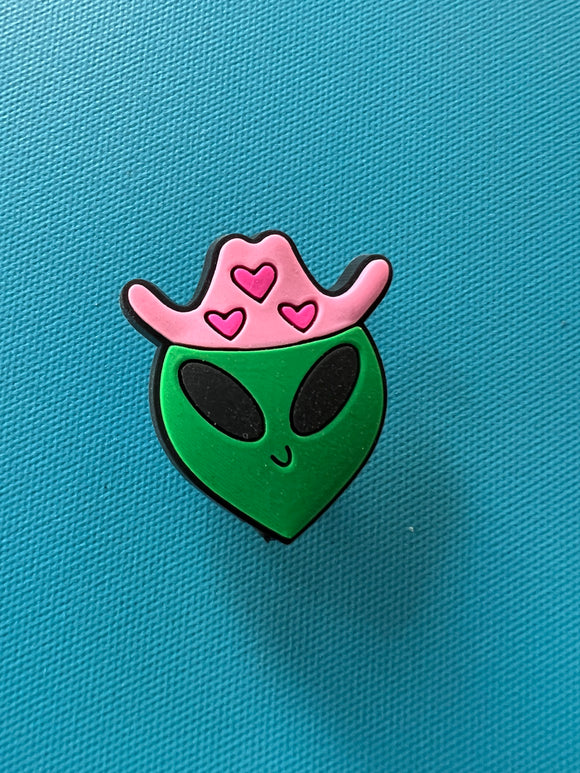 Alien cowboy Charm