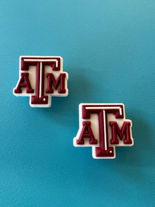 2pc Texas A&M Aggie College Charms